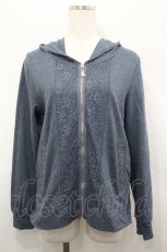 画像1: axes femme / バックチュールレースパーカー  グレー I-26-04-26-014-AX-TO-SA-ZI (1)