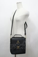 画像1: m petit by misako / AM*フラップショルダー  濃黒 I-26-04-26-106-LO-BG-SA-ZI (1)