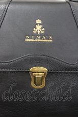 画像4: m petit by misako / AM*フラップショルダー  濃黒 I-26-04-26-106-LO-BG-SA-ZI (4)