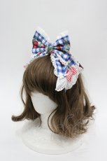 画像1: Angelic Pretty / Ribbon Berry Bunnyカチューシャ  青 I-26-04-26-111-AP-AC-SA-ZI (1)