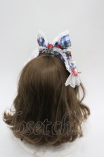 画像2: Angelic Pretty / Ribbon Berry Bunnyカチューシャ  青 I-26-04-26-111-AP-AC-SA-ZI (2)