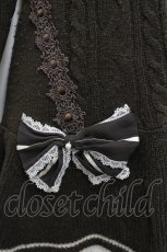 画像3: axes femme / フード付きライン入りリボンカーディガン  ブラウン I-26-04-26-015-AX-TO-SA-ZI (3)