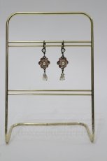 画像1: Michal Negrin / フラワーパールピアス  ピンク I-26-04-26-117-LO-AC-SA-ZI (1)