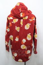 画像2: PINK HOUSE / スカーフ犬フード付きブラウス M 赤 I-26-04-26-025-LO-BL-TE-ZI (2)