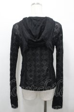 画像2: Candy Stripper / HOODED LACE   黒 I-26-04-26-003-PU-TO-SA-ZI (2)