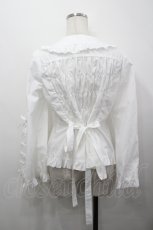 画像2: metamorphose / Dress upフレアスリーブブラウス 1 黒 I-26-04-27-003-ME-BL-SA-ZI (2)