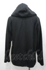 画像2: h.ANARCHY / スカルプリントフード付ショートコート  黒 I-26-04-27-028-HN-CO-TE-ZI (2)