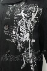 画像3: h.ANARCHY / スカルプリントフード付ショートコート  黒 I-26-04-27-028-HN-CO-TE-ZI (3)