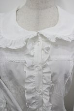 画像3: metamorphose / Dress upフレアスリーブブラウス 1 黒 I-26-04-27-003-ME-BL-SA-ZI (3)