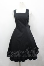 画像4: ALICE and the PIRATES / ジュリアフリルジャンパースカート  黒ｘ白 I-26-04-27-043-PA-OP-AS-ZI (4)