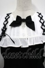 画像6: ALICE and the PIRATES / ジュリアフリルジャンパースカート  黒ｘ白 I-26-04-27-043-PA-OP-AS-ZI (6)