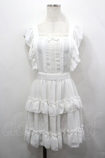 純正入荷 Pina sweetcollection ティアードフリルエプロン ロリィタ