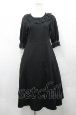 画像1: Moi-meme-Moitie / コフィンレースカトリーヌワンピース  黒 I-26-04-27-047-MO-OP-SA-ZI (1)