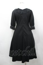 画像3: Moi-meme-Moitie / コフィンレースカトリーヌワンピース  黒 I-26-04-27-047-MO-OP-SA-ZI (3)