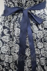 画像4: Moi-meme-Moitie / ローズガーデンワンピース  黒Ｘ白 I-26-04-27-051-MO-OP-SA-ZI (4)