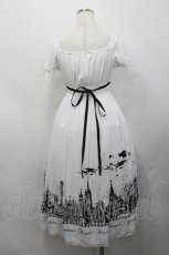 画像3: Moi-meme-Moitie / サイレントムーンワンピース(ミディアム丈)  白Ｘ黒 I-26-04-27-053-MO-OP-SA-ZI (3)