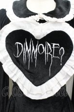 画像4: DimMoire / Gothicハートロングドレス  黒Ｘ白 I-26-04-27-058-0-OP-SA-ZI (4)