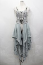 画像1: Ozz oneste / Dark Wizard ベストワンピース  サックス I-26-04-27-060-OO-OP-SA-ZI (1)