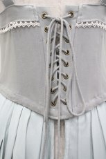 画像6: Ozz oneste / Dark Wizard ベストワンピース  サックス I-26-04-27-060-OO-OP-SA-ZI (6)