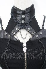 画像4: OZZ ANGELO / 薔薇刺 キャミワンピース  ブラック I-26-04-27-061-OO-OP-SA-ZI (4)