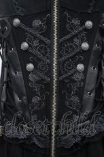 画像5: OZZ ANGELO / 薔薇刺 キャミワンピース  ブラック I-26-04-27-061-OO-OP-SA-ZI (5)