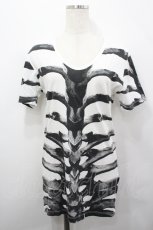 画像1: CIVARIZE / Harm ボーンプリントTシャツ  白 I-26-04-27-008-GO-TS-TE-ZI (1)