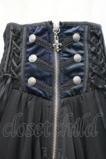 画像4: OZZ ANGELO / 香水瓶pt&薔薇刺繍コルセットスカート  黒 I-26-04-27-068-OO-SK-SA-ZI (4)