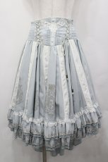 画像4: Ozz oneste / Star Wizard エプロン付きバッスルスカート  サックス I-26-04-27-069-OO-SK-SA-ZI (4)