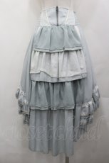 画像6: Ozz oneste / Star Wizard エプロン付きバッスルスカート  サックス I-26-04-27-069-OO-SK-SA-ZI (6)