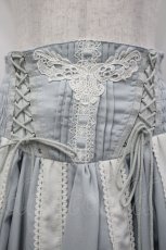 画像7: Ozz oneste / Star Wizard エプロン付きバッスルスカート  サックス I-26-04-27-069-OO-SK-SA-ZI (7)