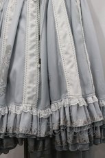 画像8: Ozz oneste / Star Wizard エプロン付きバッスルスカート  サックス I-26-04-27-069-OO-SK-SA-ZI (8)