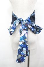 画像2: Qutie Frash / チャイナボタンリボンコルセット  青Ｘ黒 I-26-04-27-075-QU-TO-SA-ZI (2)