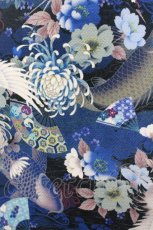 画像3: Qutie Frash / チャイナボタンリボンコルセット  青Ｘ黒 I-26-04-27-075-QU-TO-SA-ZI (3)