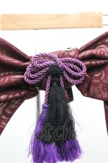 画像3: Qutie Frash / 飾り帯リボン  エンジ I-26-04-27-077-QU-ZA-SA-ZI (3)