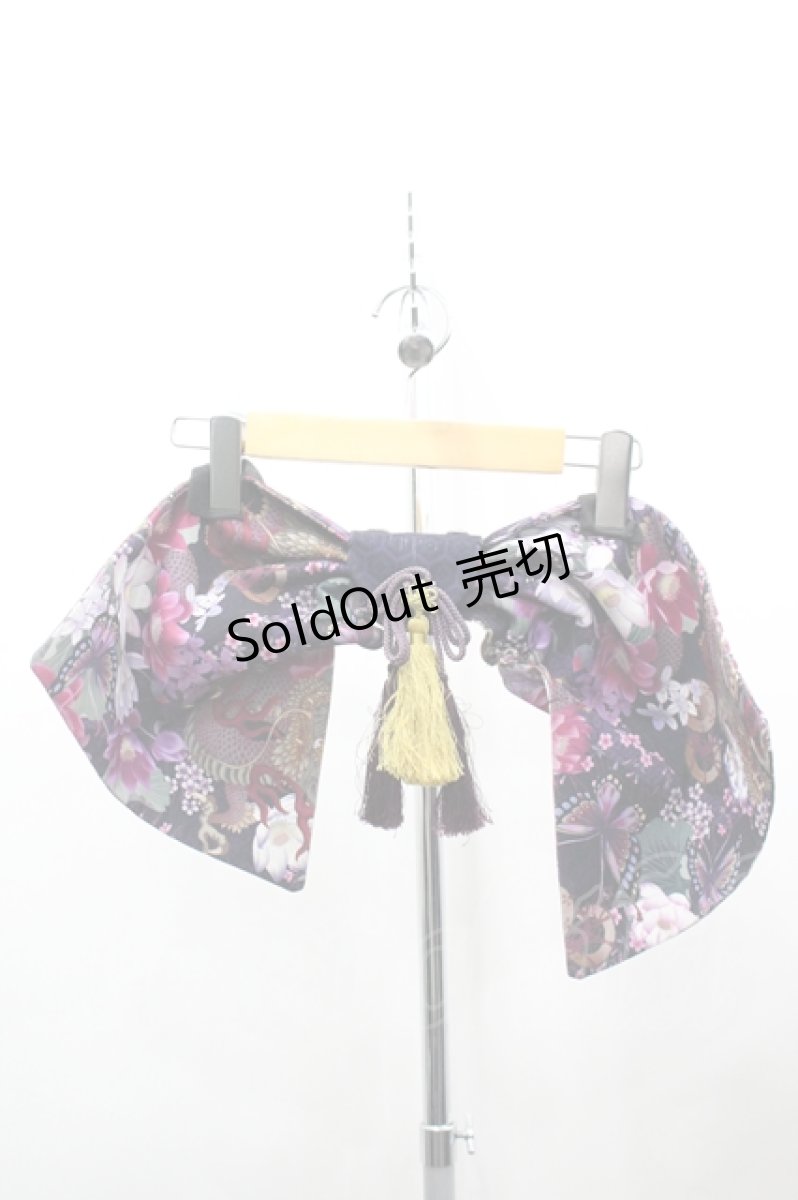 画像1: Qutie Frash / 飾り帯リボン  パープル I-26-04-27-078-QU-ZA-SA-ZI (1)