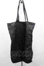 画像2: h.NAOTO / プリントエコバッグ  黒 I-26-04-27-085-HN-TO-TE-ZI (2)