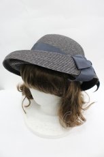 画像1: LOLITAその他(お買取対象外) / 麦わらハット  黒 I-26-04-27-088-LO-AC-SA-ZI (1)