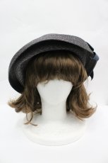 画像2: LOLITAその他(お買取対象外) / 麦わらハット  黒 I-26-04-27-088-LO-AC-SA-ZI (2)