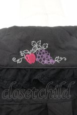 画像4: axes femme POETIQUE / ラ　レコルト刺繍襟ブラウス  黒 I-26-04-27-001-AX-BL-SA-ZI (4)