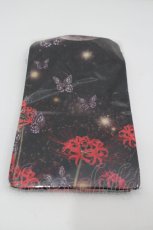 画像1: Royal Princess Alice / 彼岸花タイツ  黒 I-26-04-27-114-LO-ZA-SA-ZI (1)