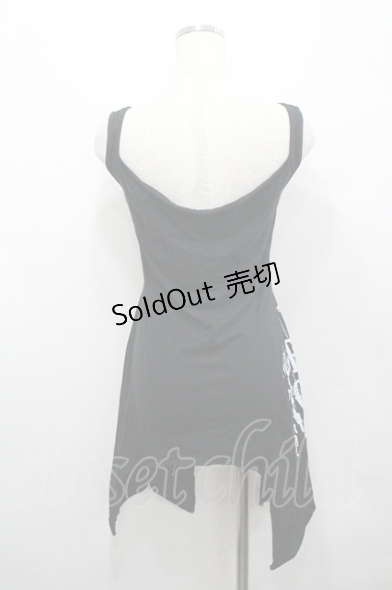 画像2: GHOST of HARLEM / プリントタンクトップ  黒 I-26-04-27-013-GL-TO-TE-ZI (2)