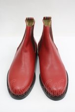 画像1: PINK HOUSE / サイドゴアショートブーツ M 赤 I-26-04-27-118-LO-SH-SA-ZI (1)