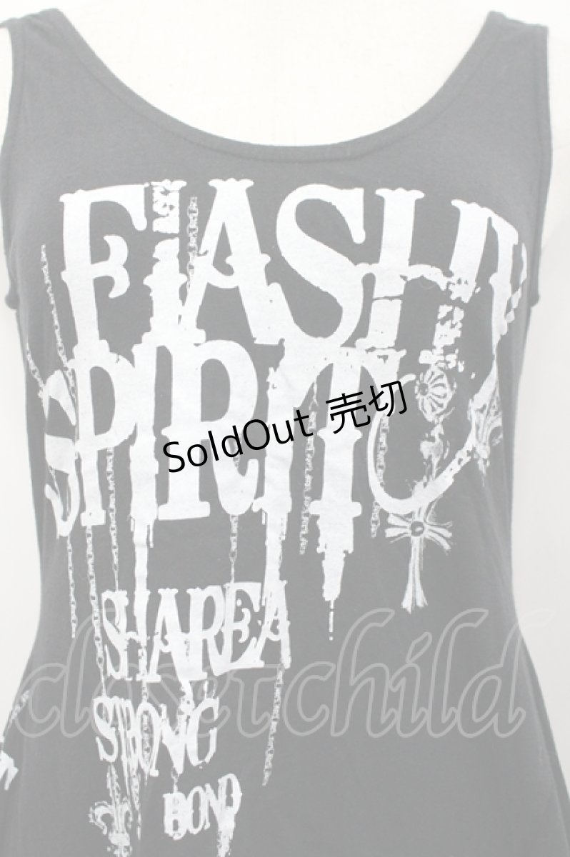 画像3: GHOST of HARLEM / プリントタンクトップ  黒 I-26-04-27-013-GL-TO-TE-ZI (3)