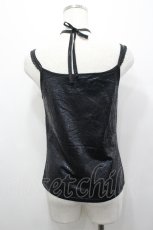 画像2: H jelly / 鱗風プリントキャミソール  黒 I-26-04-27-019-HN-TO-TE-ZI (2)