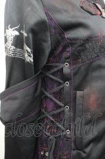 画像4: h.ANARCHY / クロスデザインZIPパーカー  黒 I-26-04-27-024-HN-TO-TE-ZI (4)