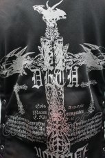 画像5: h.ANARCHY / クロスデザインZIPパーカー  黒 I-26-04-27-024-HN-TO-TE-ZI (5)