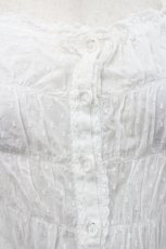 画像3: Emily Temple cute / ドビードット半袖ブラウス  白 I-26-04-29-025-ET-BL-SA-ZI (3)