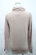 画像2: axes femme / 袖モチーフ付きタートル M ピンク I-26-04-29-003-AX-TO-TE-ZI (2)