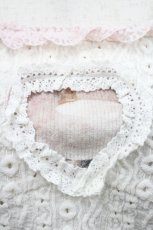 画像4: 中国ロリータ / ハートレーストップス&ベストセットアップ  アイボリーＸピンク I-26-04-29-030-LO-TO-SA-ZI (4)