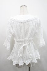 画像2: BABY,THE STARS SHINE BRIGHT / Cheerful Cherryブラウス  白 I-26-04-29-037-BA-BL-SA-ZI (2)